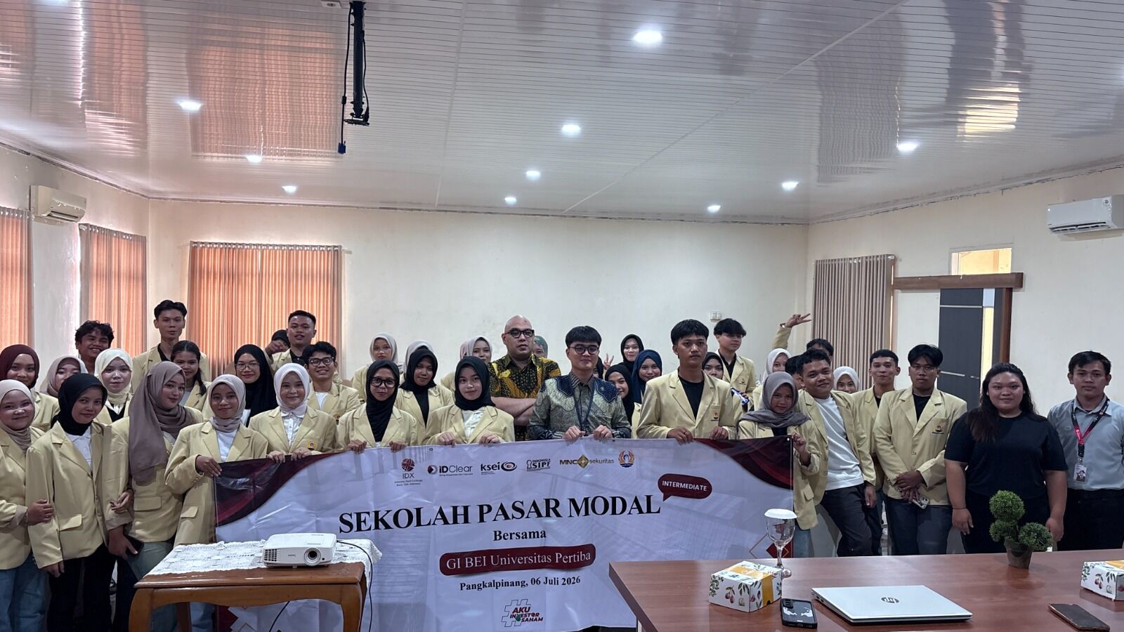 KSPM Universitas Pertiba Gelar Seminar Pasar Modal, Tingkatkan Literasi Investasi Mahasiswa
