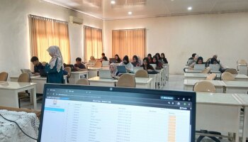 90 Mahasiswa FEB Universitas Pertiba Ikuti Accelerated Competency Training and Certification Applied Microsoft Office